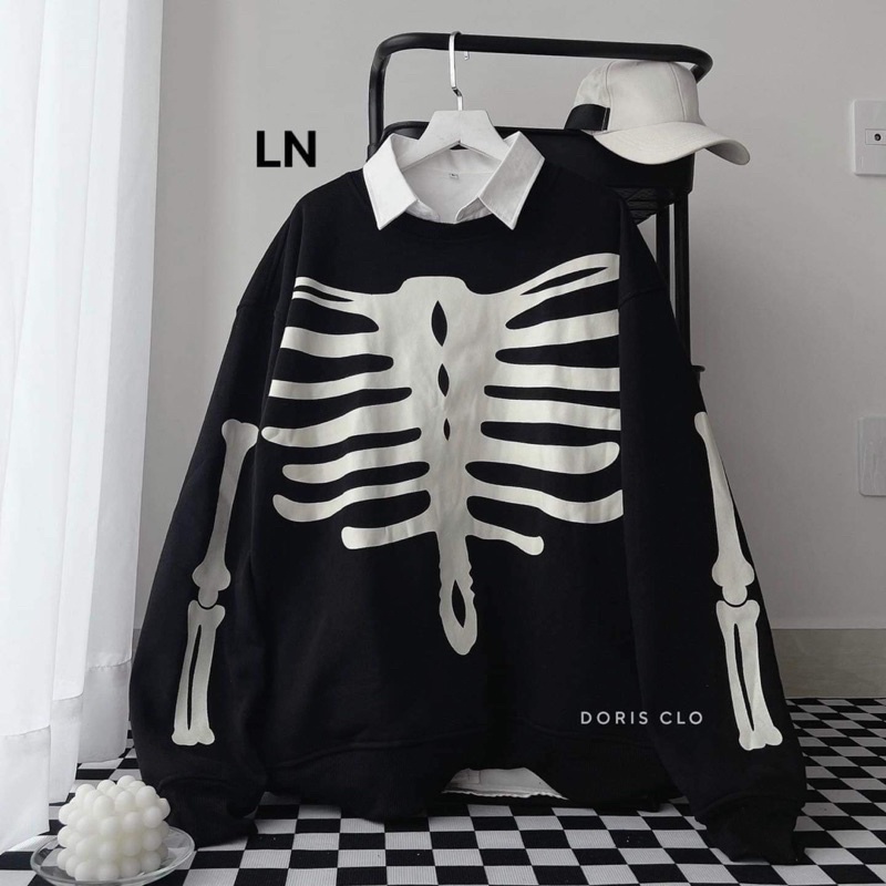 Áo nỉ SWT xương DA6