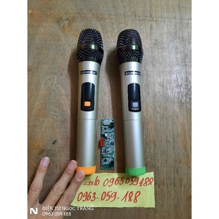 Mic không dây cho loa kéo uhf -giá 1 cặp