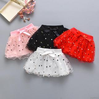 Đầm xòe chấm bi dễ thương cho bé gái
