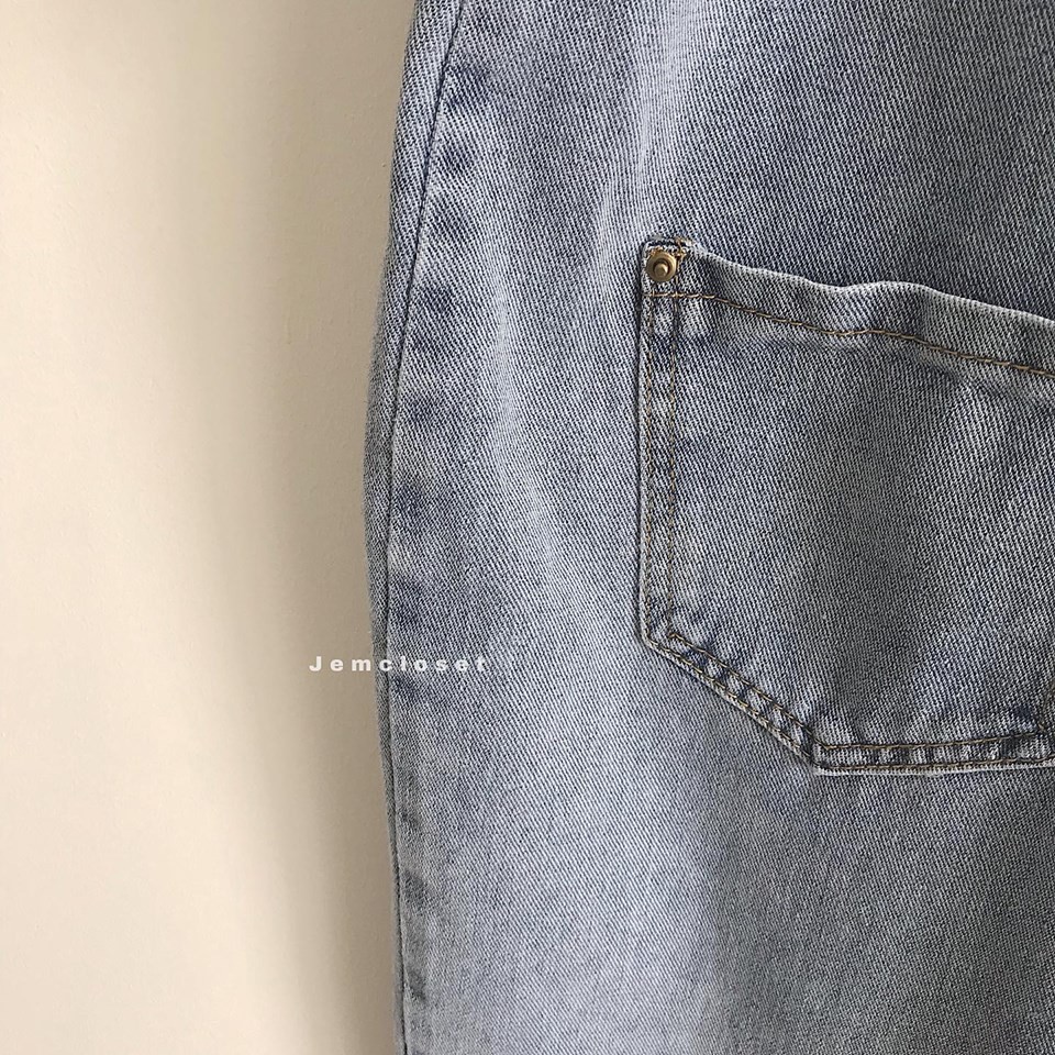 [Mã FADIRECT20 giảm 20K đơn 150K] Quần yếm Jean xanh Bạc - 7121 | BigBuy360 - bigbuy360.vn