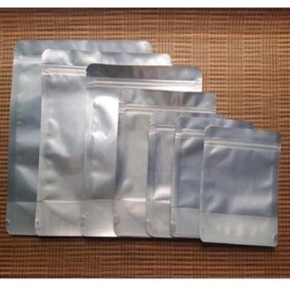 Sỉ 1 kg túi zip đáy đứng 1 mặt bạc, 1 mặt trong loại đẹp đựng thực phẩm