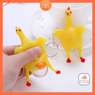 Móc chìa khoá Gà Đẻ Trứng siêu hot