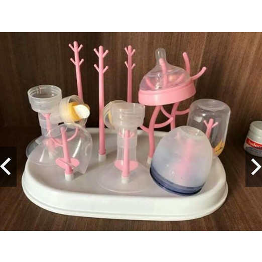 Giá Úp Bình Sữa Đồ Dùng Cho Bé ( Sản Phẩm Có Kèm Nắp Đậy