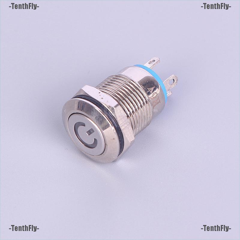 Nút Công Tắc Đèn Led Chống Thấm Nước 12mm 12v
