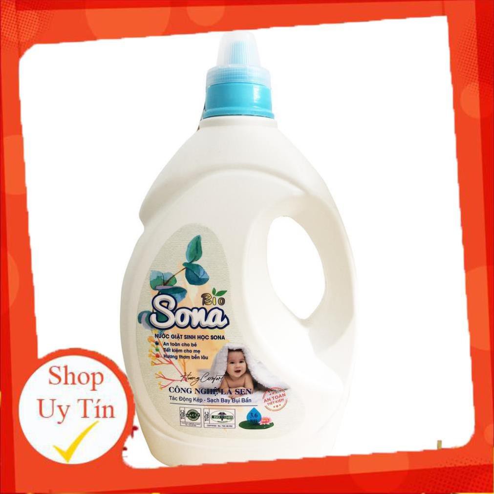 Nước giặt sinh học Sona Hương Comfort 3.6kg