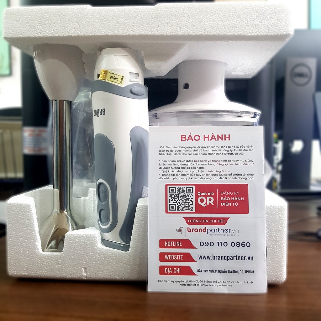 Máy xay cầm tay Braun MQ5235 MQ 5235 1000W