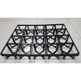Khay nhựa đen 20 lỗ cho chậu 10cm