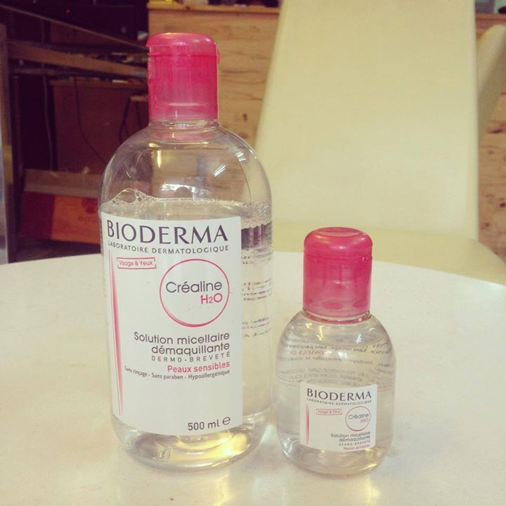 Nước Tẩy Trang Bioderma Crealine H2O Dành Cho Da Nhạy Cảm 100ml và 500ml