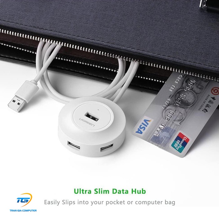 Bộ chia USB 4 cổng USB 2.0 chính hãng Ugreen dài 1M