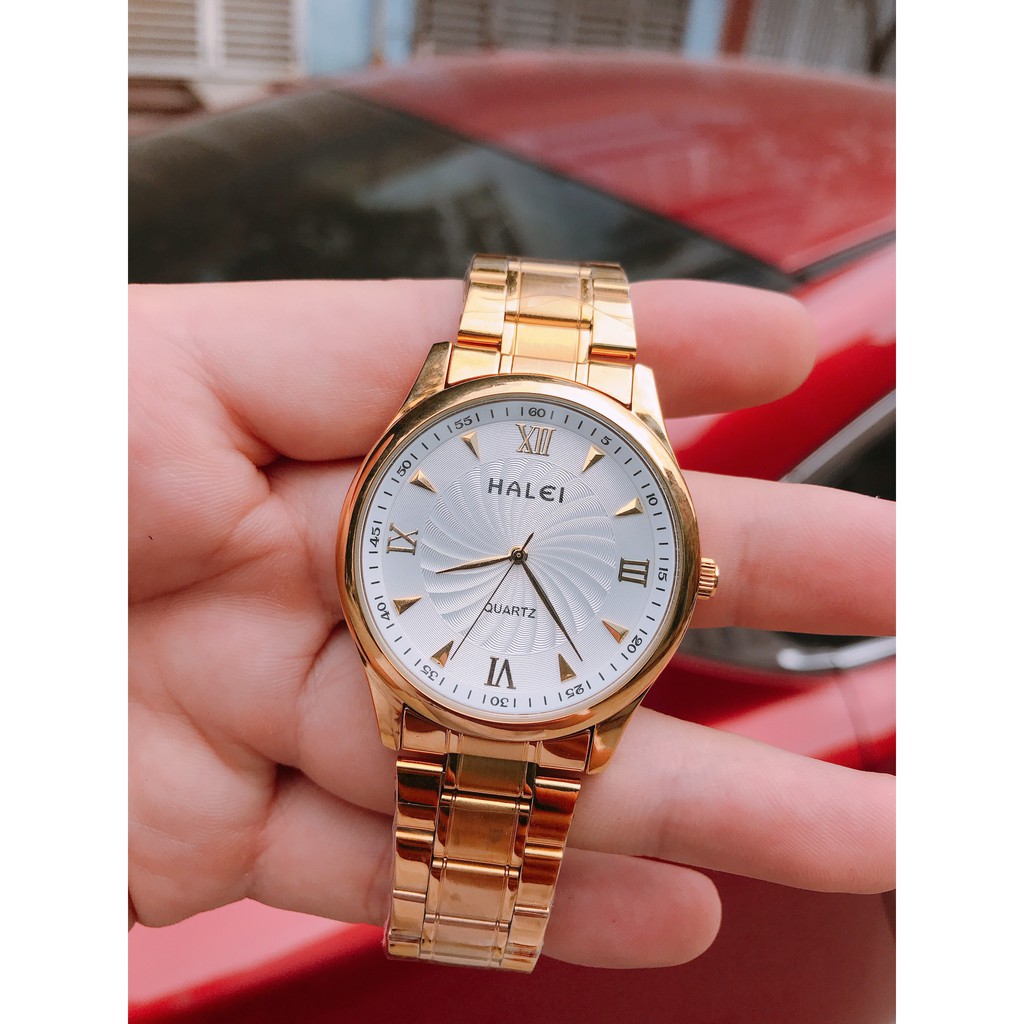Đồng Hồ Đôi Nam Nữ Halei 489 Dây Kim Loại Chính Hãng | BigBuy360 - bigbuy360.vn