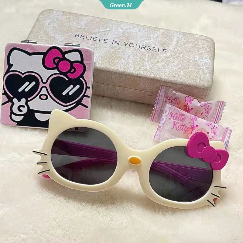 Kính Mát Gọng Hello Kitty Dễ Thương Dành Cho Bé