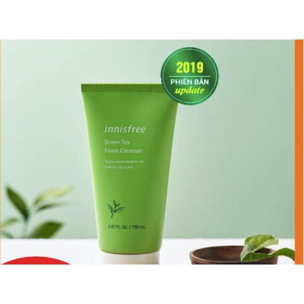 Sữa rửa mặt inisfree green tea, sữa rửa mặt sạch bụi 150ml - Mộc Miên Shop | BigBuy360 - bigbuy360.vn