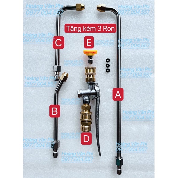 bộ tay cầm hỗ trợ vệ sinh điều hòa máy lạnh