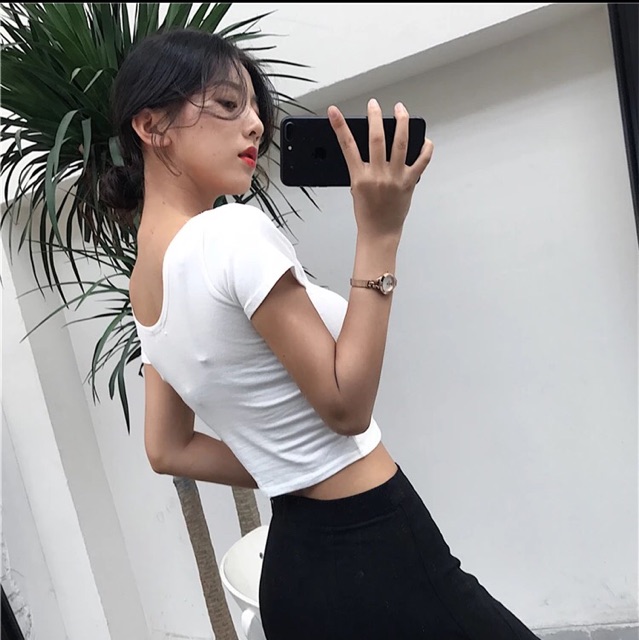 Áo croptop đủ màu