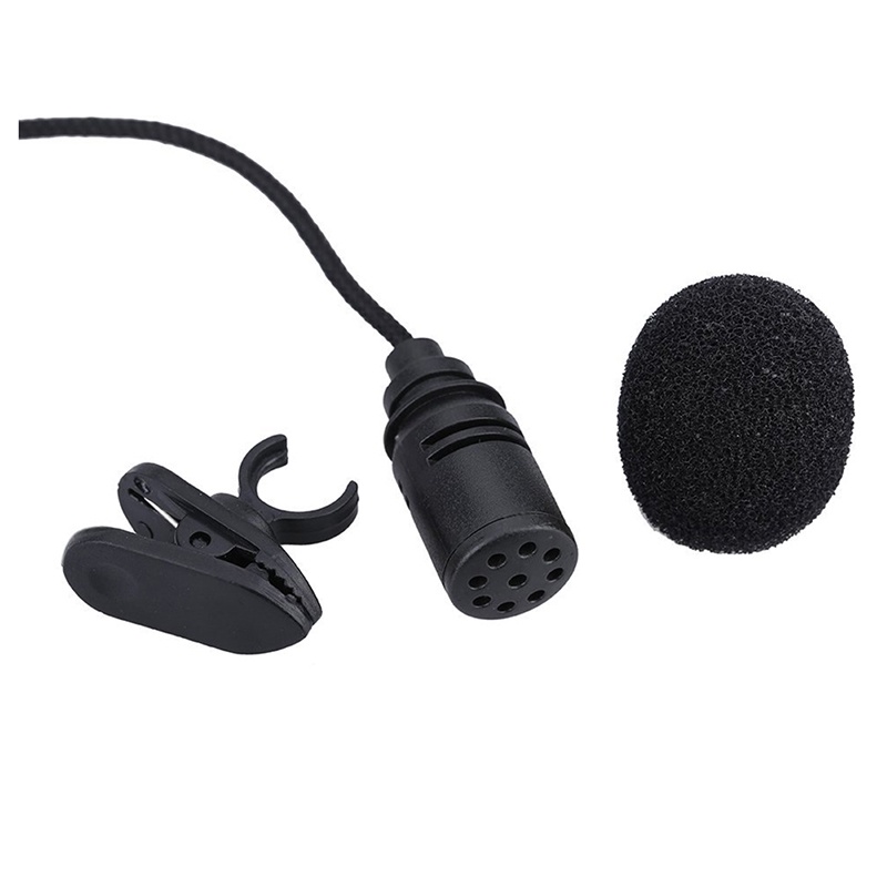 Micro mini kẹp gắn áo jack 3.5mm cho máy tính