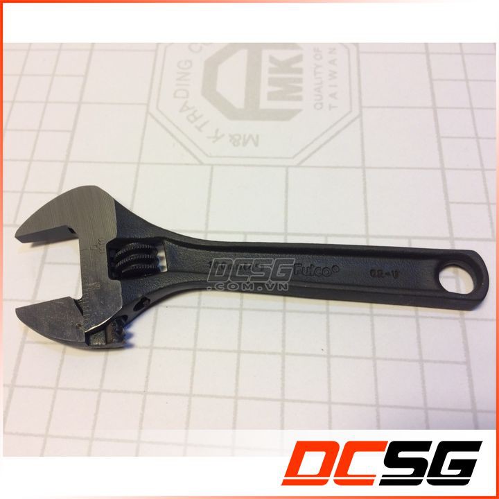 Mỏ lếch 4&quot;/100mm đen Fulco AP-4