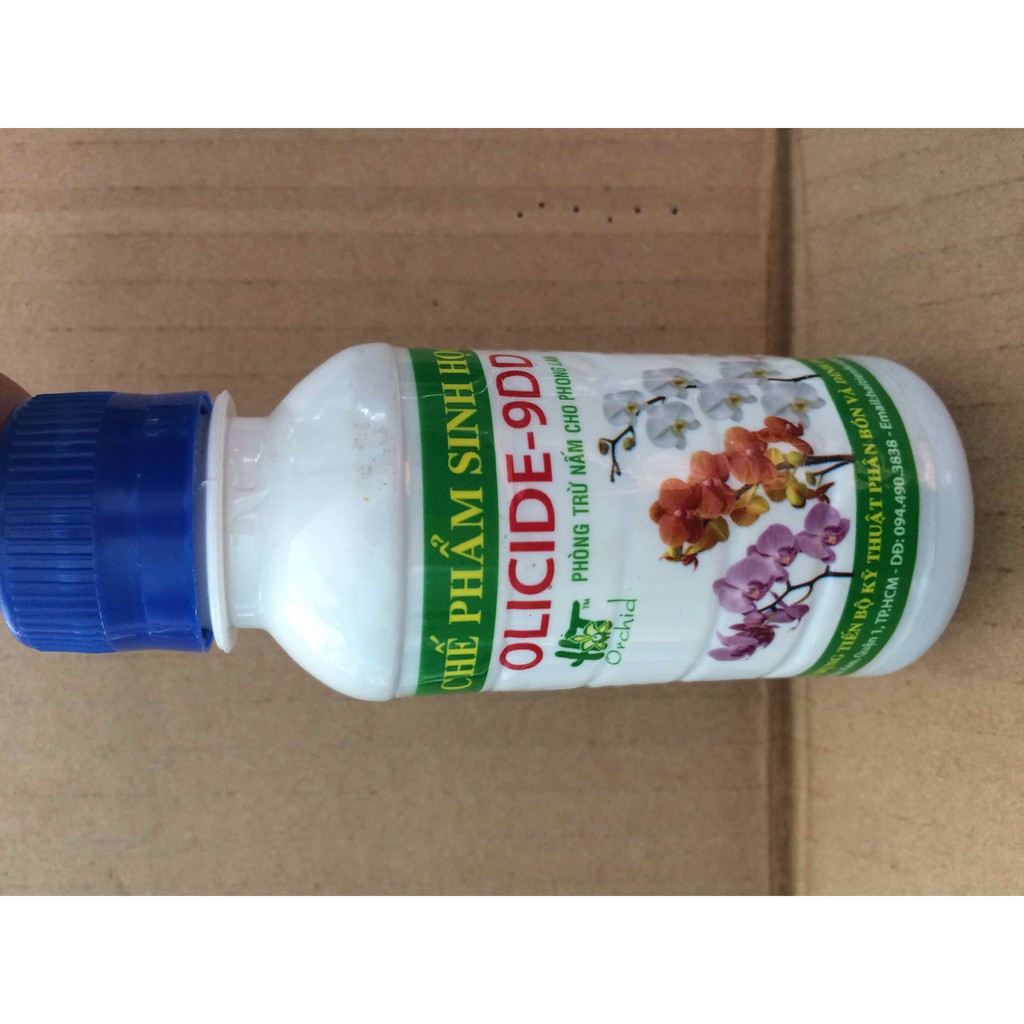 Chế phẩm sinh học Olicide-9DD chuyên trị nấm bệnh cho lan cây cảnh