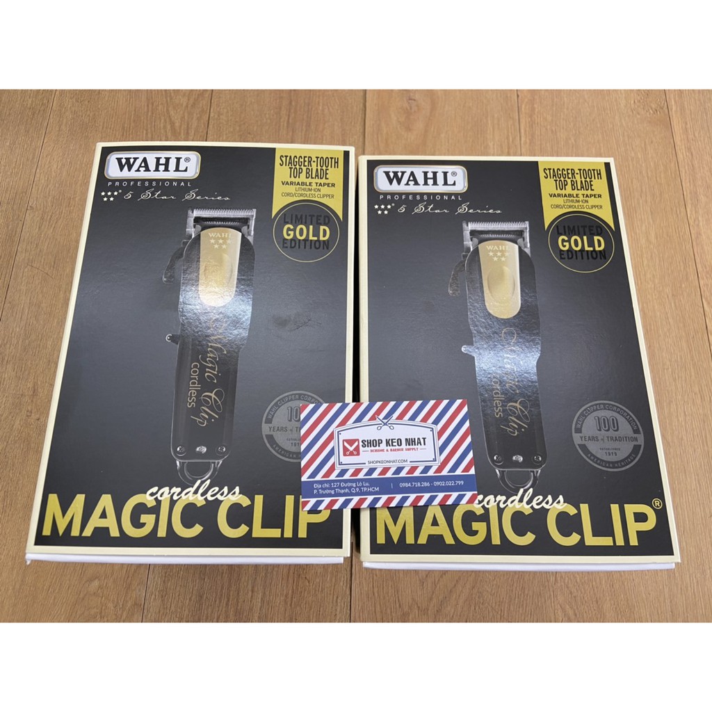 Tông đơ Wahl Magic Clip Gold nôi địa mỹ