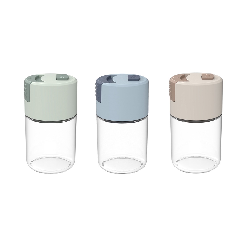 Ossayi Lọ Thủy Tinh Đựng Gia Vị Muối Công Cụ Nhà Bếp 0.5g