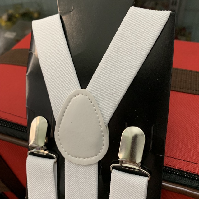 Dây đai quần nam chữ y trắng kích cỡ 2.5cm Giangpkc