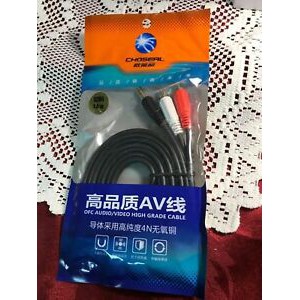 Dây loa 1 đầu 3.5mm ra 2 AV dài 1m5