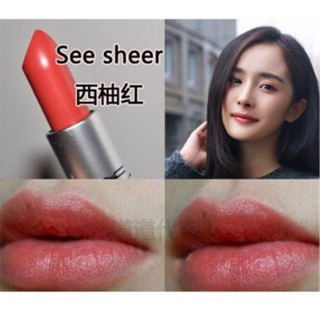 Son Mac phiên bản giới hạn Ruby Woo, Velvet Teddy , See Sheer