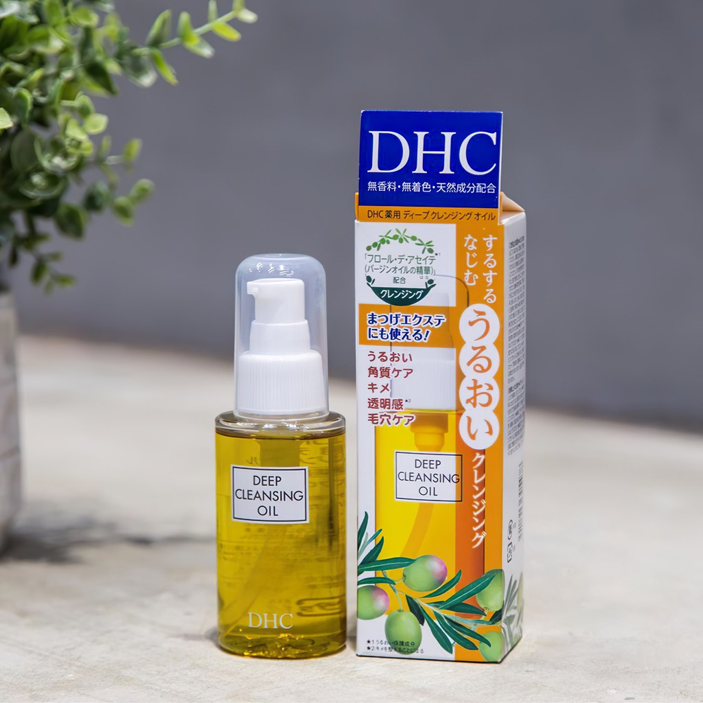 Dầu tẩy trang Olive DHC Deep Cleansing Oil (SS) 70ml (CÓ BILL)  - QPEESTORE