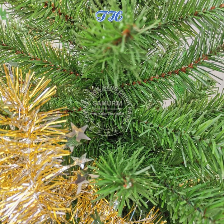 Cây thông noel 1m5 tặng kèm phụ kiện trang trí giáng sinh, nhà cửa phòng ngủ hàng việt nam chất lượng cao