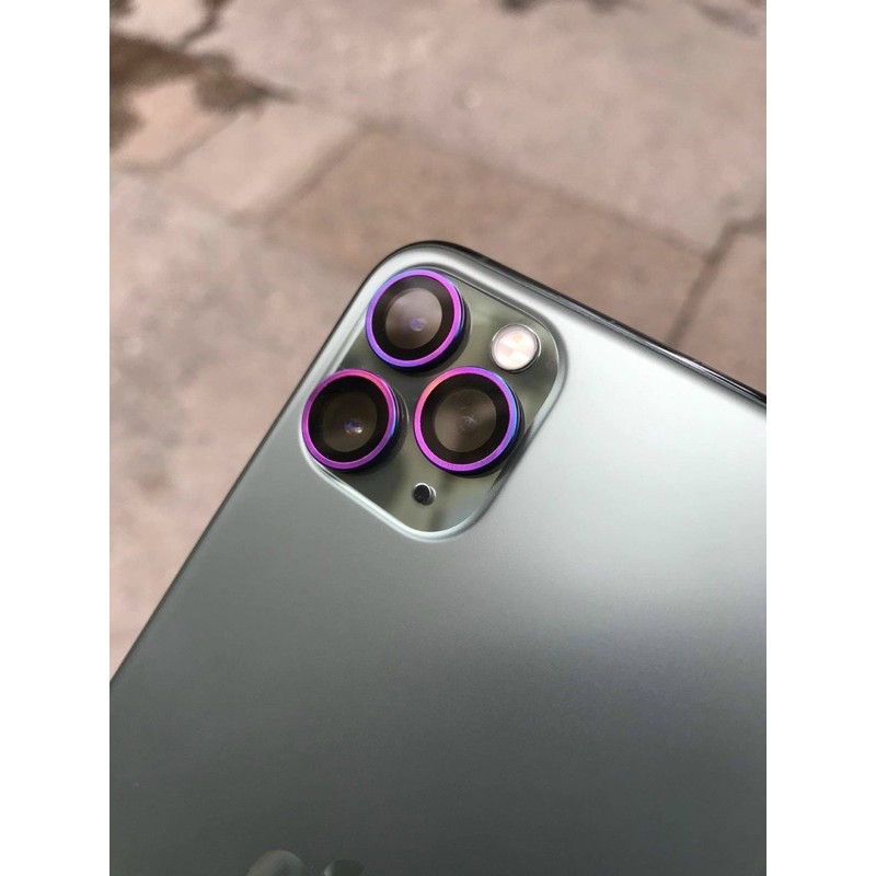 [HOT MÀU TITAN] Dán camera iphone 12 pro/12 pro max/11 Pro Max/12 mini màu Titan hiệu KUZOOM chính hãng siêu HOT