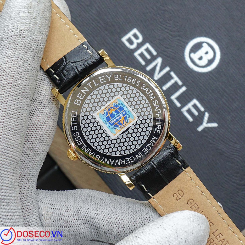 Đồng hồ nam Bentley BL1865-10MKWB-MK-GL-T