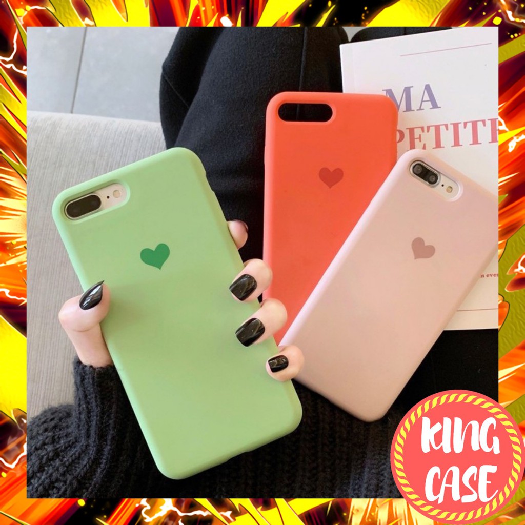 ⚡ ỐP IPHONE 6S -&gt; IPHONE 7/8 PLUS ⚡ ỐP LƯNG CHỐNG BẨN TRÁI TIM [ FULL HỘP ] ⚡