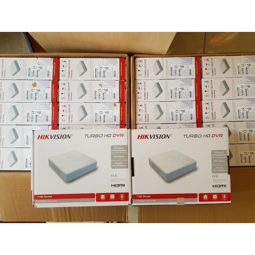 Đầu Ghi Hình DS-7108HQHI-K1(S) 8 kênh Hỗ trợ camera Mic, chính hãng bảo hành 24 tháng