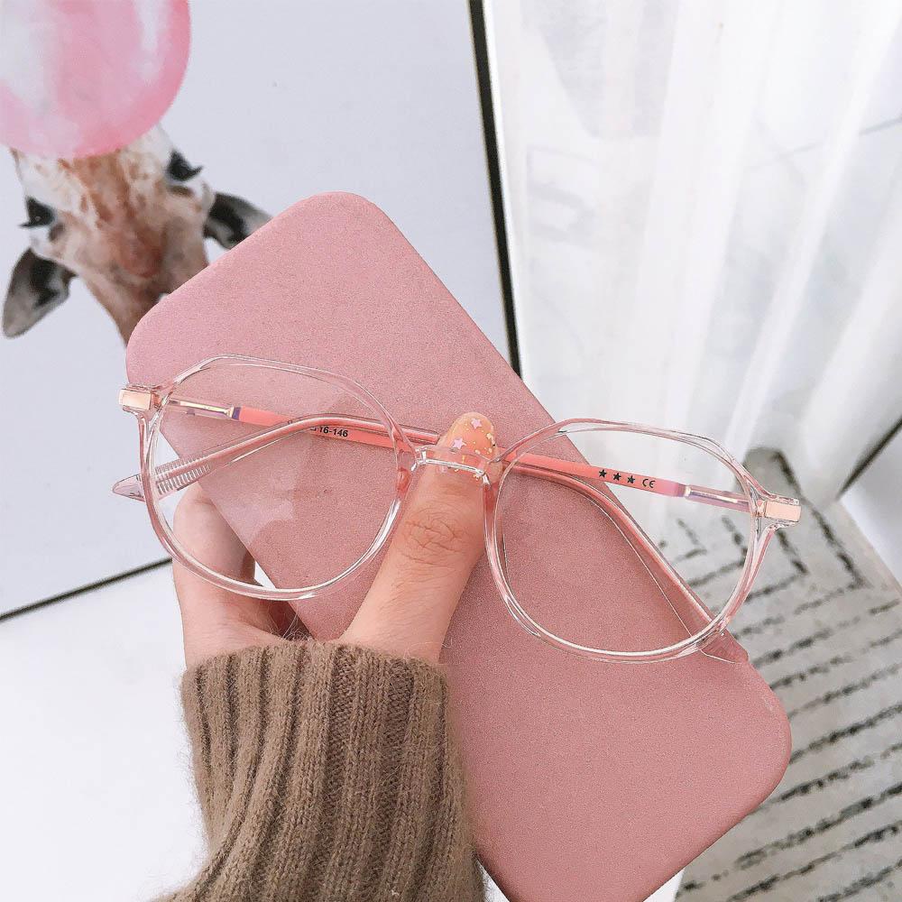 LUOL Mắt Kính Gọng Phẳng Siêu Nhẹ Chống Bức Xạ Thời Trang