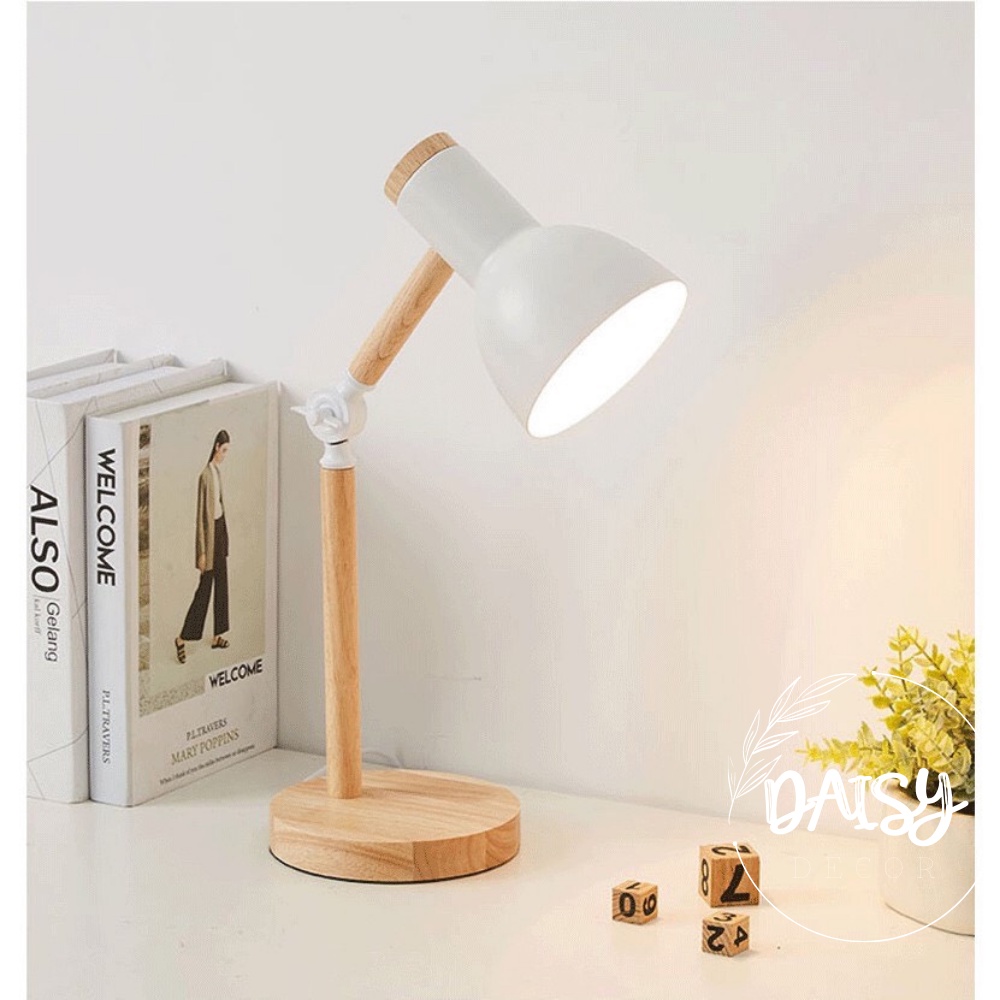 Đèn học, đèn để bàn làm việc Vintage DB09 tiết kiệm điện - Tặng kèm bóng LED - Daisy.decor - CÓ SẴN