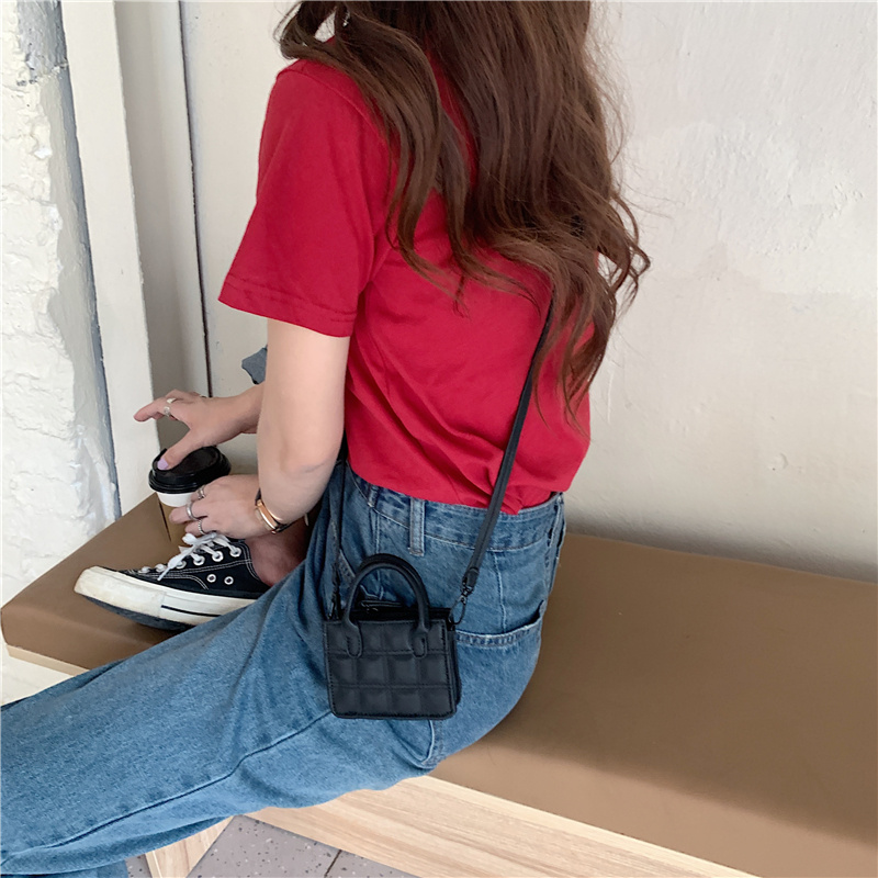Túi đeo chéo hình vuông mini xinh xắn