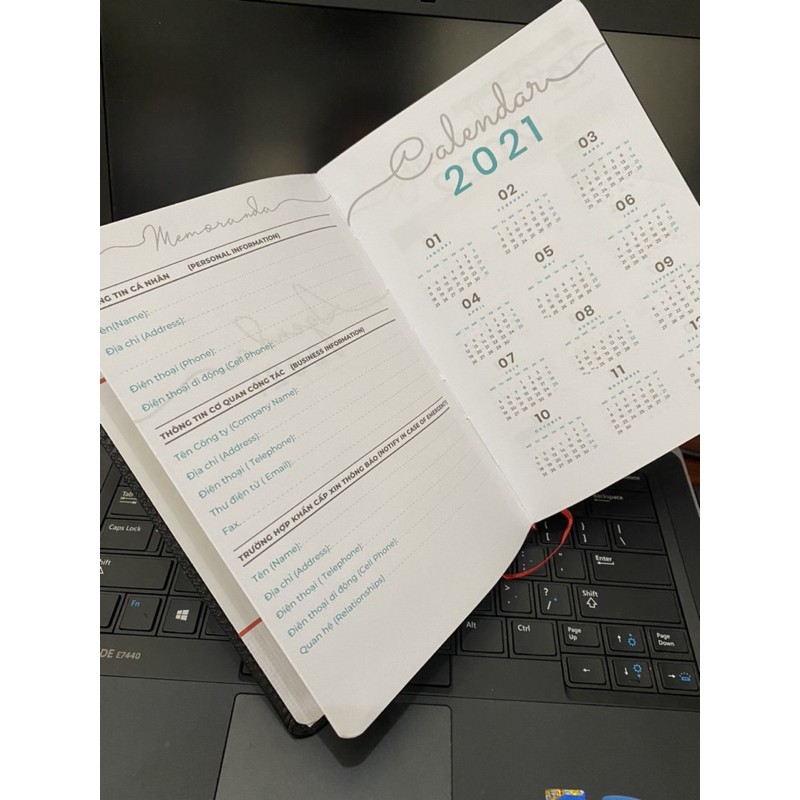 Sổ lịch 2021 Agenda