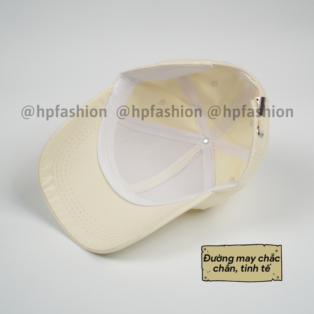 Nón kết trơn ❤️ Mũ lưỡi trai trơn chất kaki cao cấp form unisex nam nữ N19