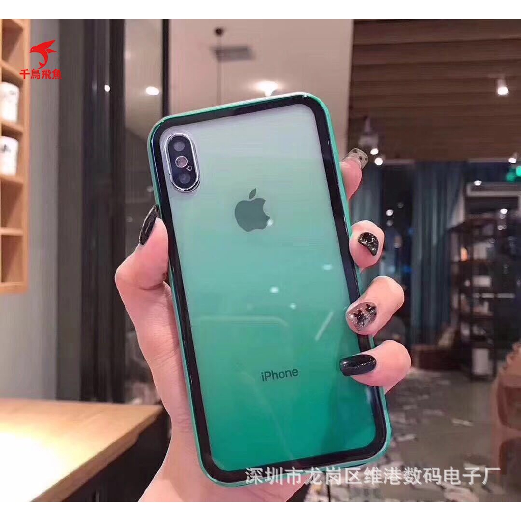 Ốp Điện Thoại Màu Gradient Cho Iphone 7 Iphone 8 Xr Xsmax | BigBuy360 - bigbuy360.vn