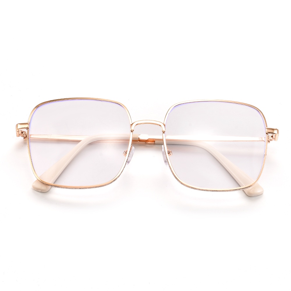 Kính mát gọng kim loại chống tia sáng xanh và tia bức xạ thời trang dành cho nữ