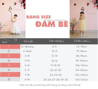 Đầm Tutupetti DN