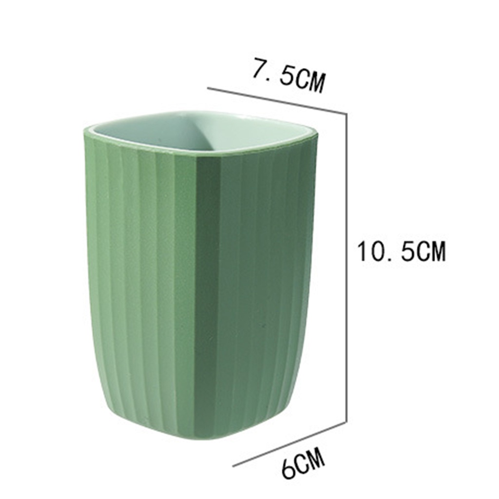 Ly nhựa 2 màu vâng sọc đồ dùng nhà bếp bàn ăn gia đình 【2 màu vâng sọc】