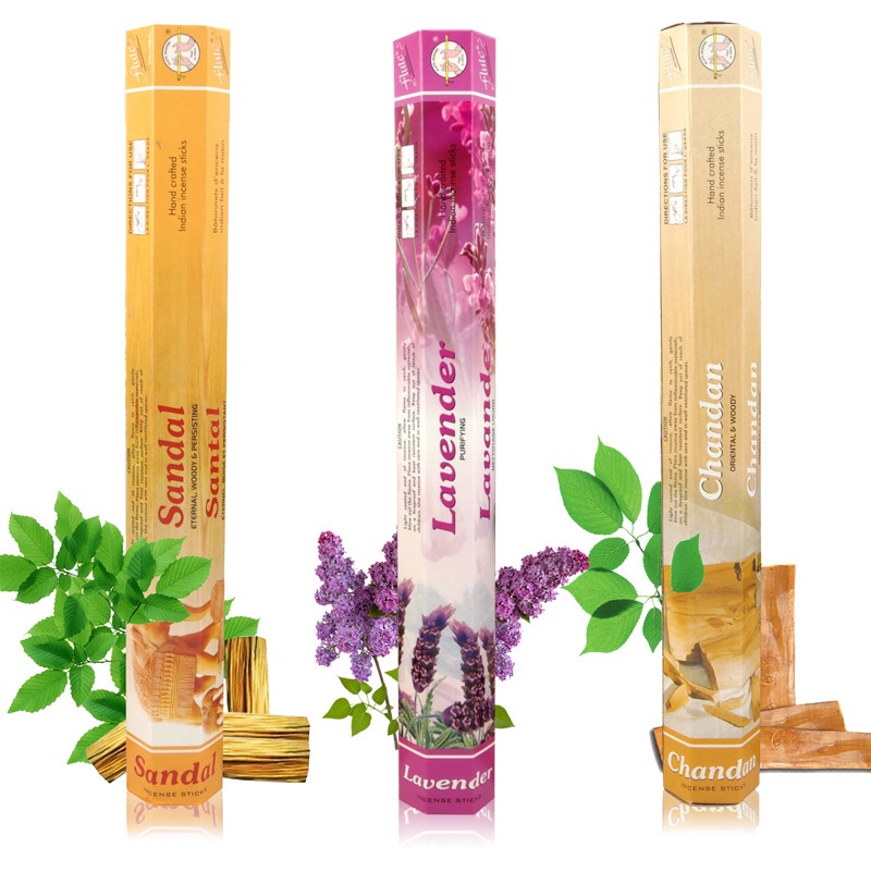 Nhang Thơm Ấn Độ nhiều mùi/ Incense sticks/ Nhang sage/ Nhang xô thơm  - Hàng Nhập khẩu (sỉ và lẻ)