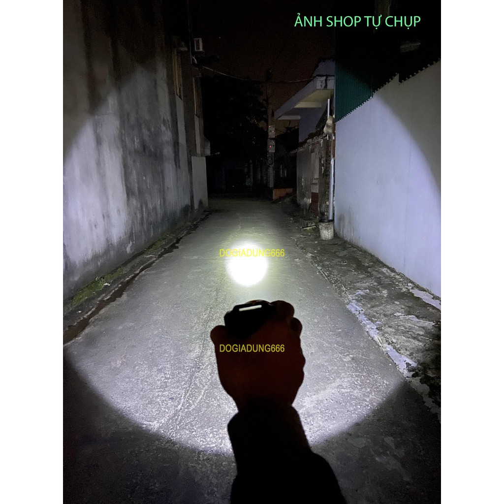 Đèn Pin Đội Đầu A395 bóng led ánh sáng mạnh chống nước  Ánh sáng vàng và trắng Có ren gắp TRIPOD