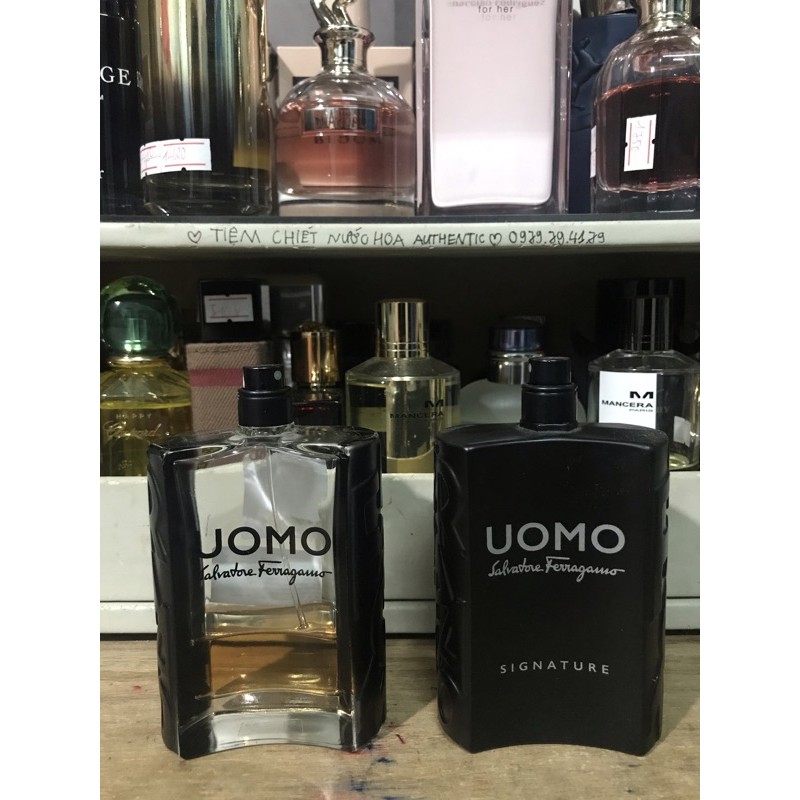 [Tiemchietnuochoa][Gốc nước hoa nam Salvatore Ferragamo Uomo Pour Homme & Signature ]