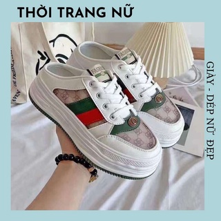 Giày Sục Nữ , Sục Thể Thao Đạp Gót Đế Độn Siêu Đẹp Cao Cấp Thời Trang.