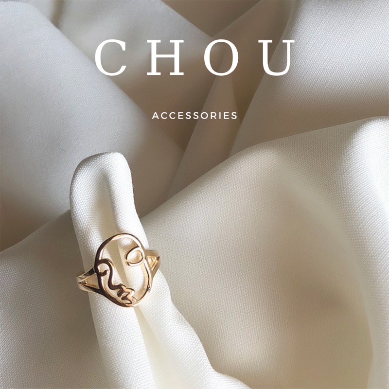Nhẫn Mặt The Face | CHOU ACCESSORIES |