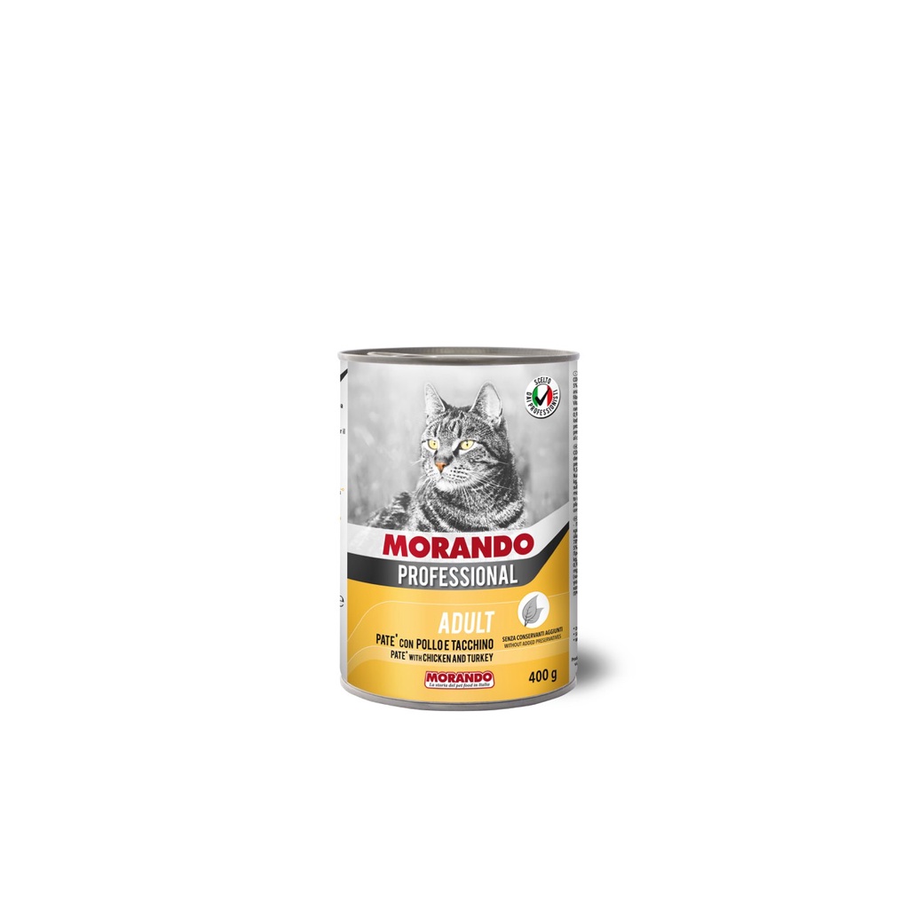 GIAO 1H pate ý MORANDO cho mèo 400g VÀ RAW FOOD PATE TƯƠI