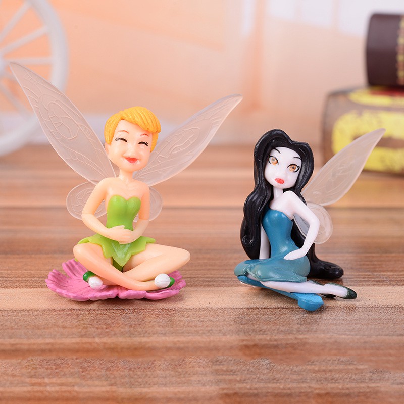 Sáu Nàng Tiên Tinker Bell trang trí bàn làm việc, trang trí góc học tập, trưng bày, đồ chơi