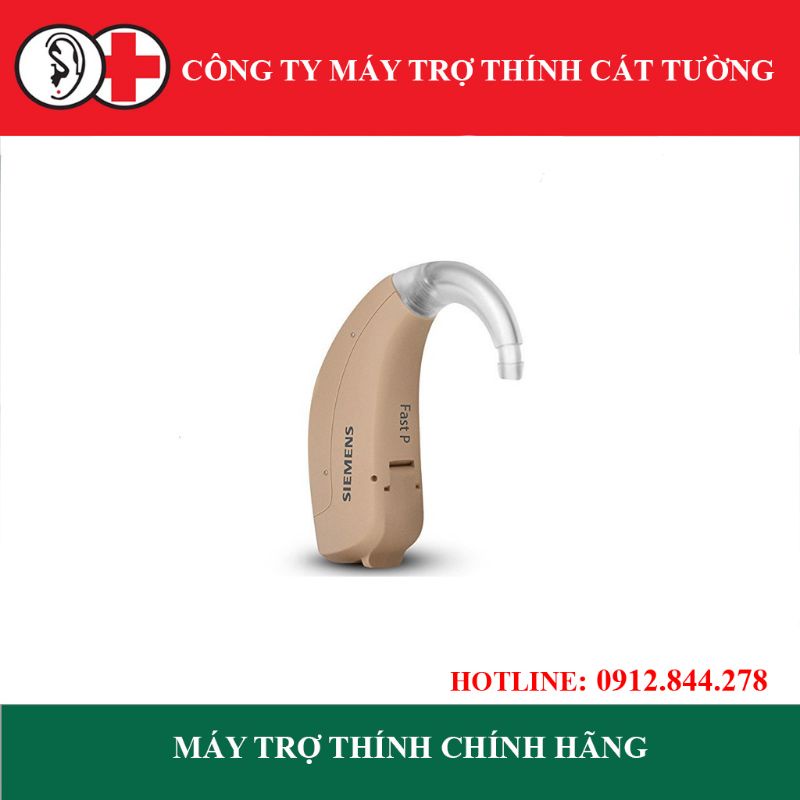 MÁY TRỢ THÍNH SIGNIA Fast P, chính hãng CHLB ĐỨC, máy sau tai nhỏ gọn phù hợp cho thính lực Trung bình - Nặng