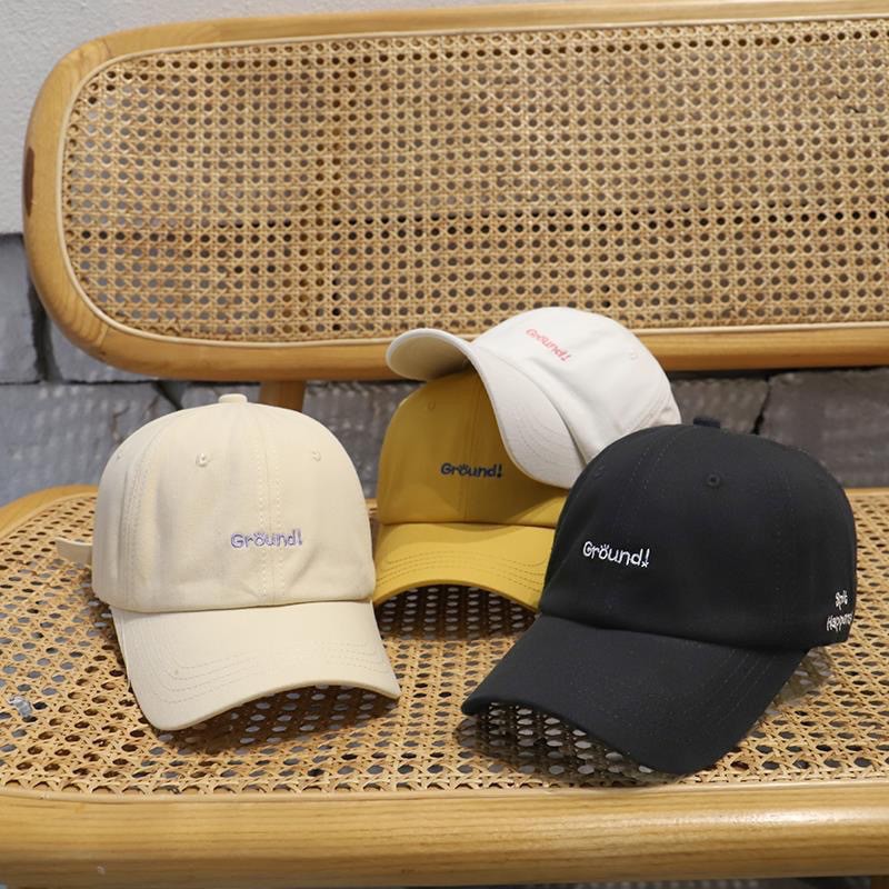 Mũ lưỡi trai ❤️ Nón kết thêu chữ 4 màu huy hiệu Phong cách Ulzzang form unisex nam nữ M11